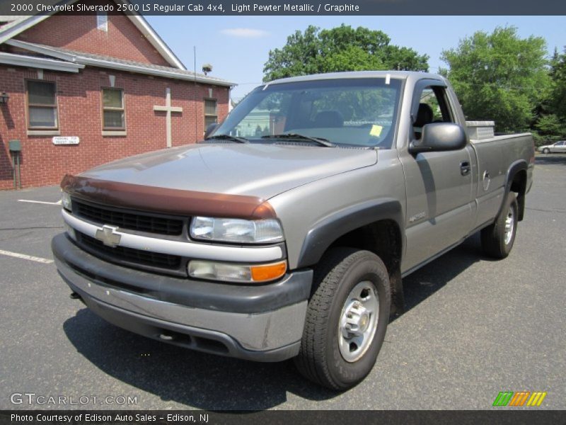 Light Pewter Metallic / Graphite 2000 Chevrolet Silverado 2500 LS Regular Cab 4x4
