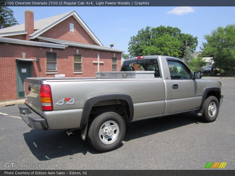 Light Pewter Metallic / Graphite 2000 Chevrolet Silverado 2500 LS Regular Cab 4x4