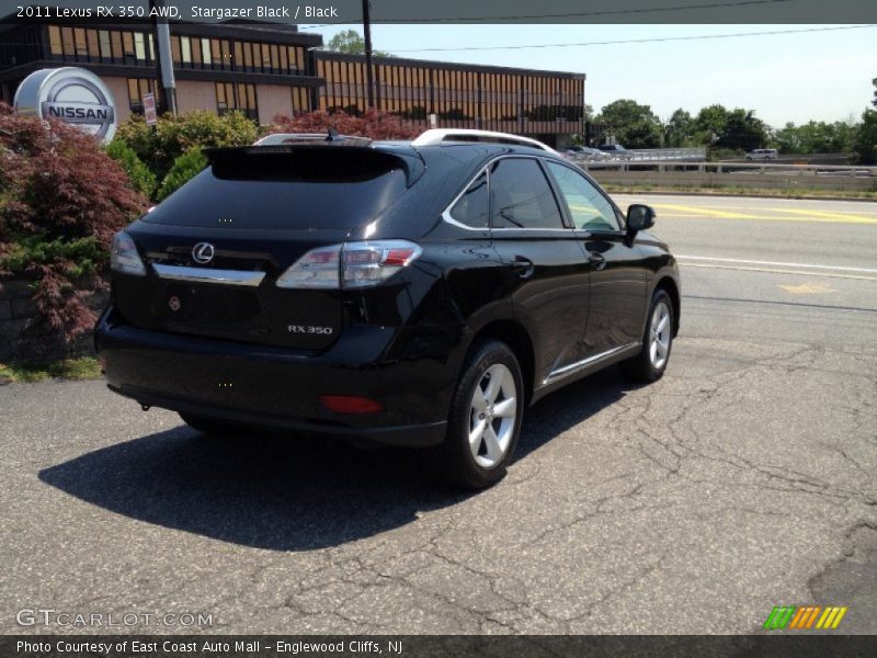 Stargazer Black / Black 2011 Lexus RX 350 AWD