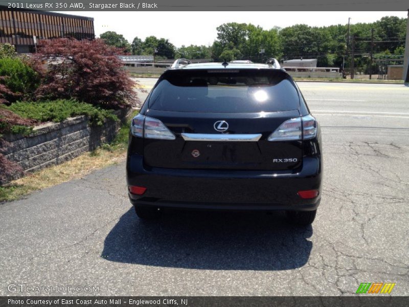 Stargazer Black / Black 2011 Lexus RX 350 AWD