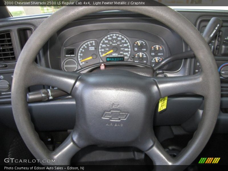 Light Pewter Metallic / Graphite 2000 Chevrolet Silverado 2500 LS Regular Cab 4x4