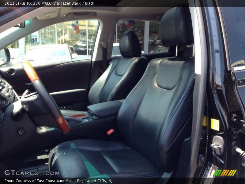 Stargazer Black / Black 2011 Lexus RX 350 AWD