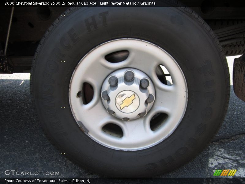 Light Pewter Metallic / Graphite 2000 Chevrolet Silverado 2500 LS Regular Cab 4x4
