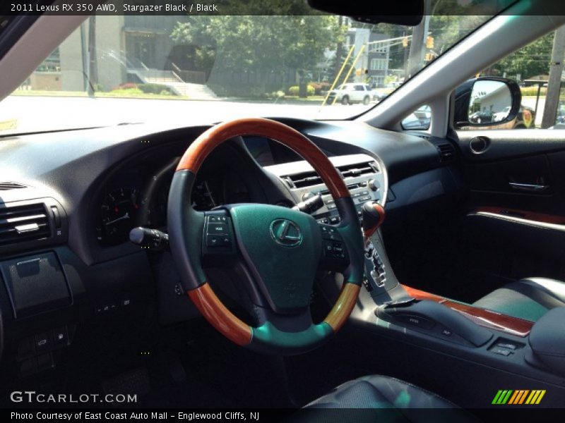 Stargazer Black / Black 2011 Lexus RX 350 AWD