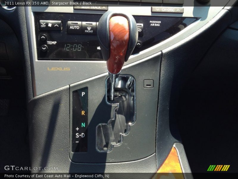 Stargazer Black / Black 2011 Lexus RX 350 AWD
