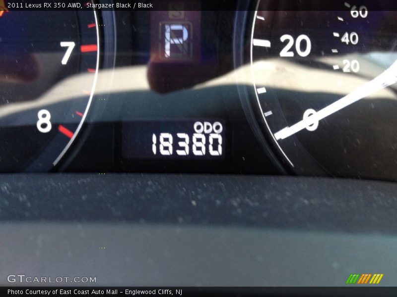 Stargazer Black / Black 2011 Lexus RX 350 AWD
