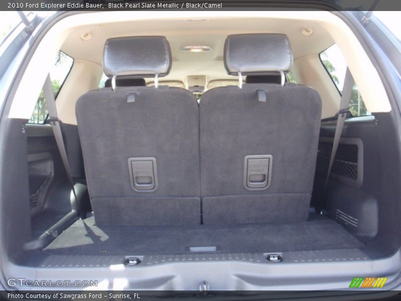 Black Pearl Slate Metallic / Black/Camel 2010 Ford Explorer Eddie Bauer