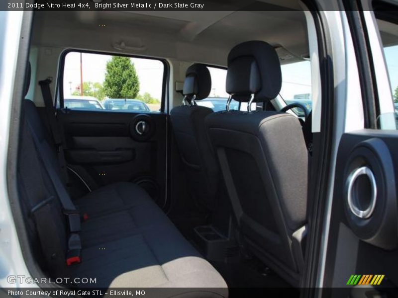 Bright Silver Metallic / Dark Slate Gray 2011 Dodge Nitro Heat 4x4