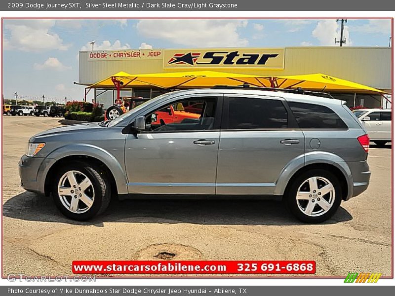 Silver Steel Metallic / Dark Slate Gray/Light Graystone 2009 Dodge Journey SXT