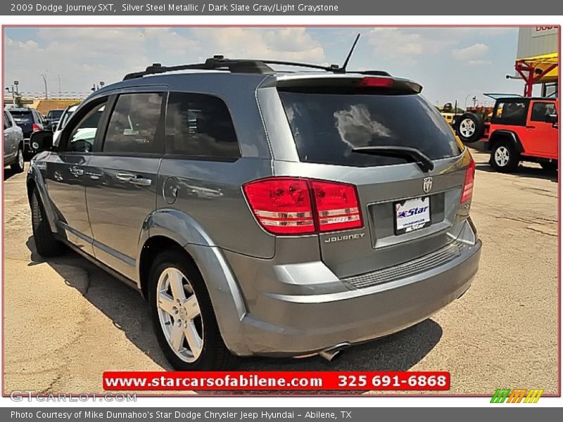 Silver Steel Metallic / Dark Slate Gray/Light Graystone 2009 Dodge Journey SXT
