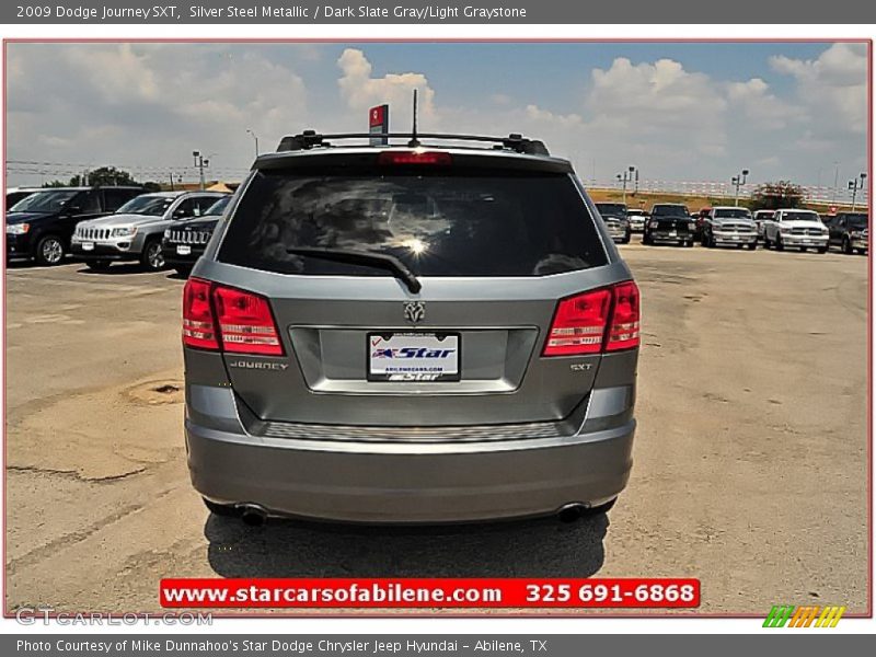 Silver Steel Metallic / Dark Slate Gray/Light Graystone 2009 Dodge Journey SXT