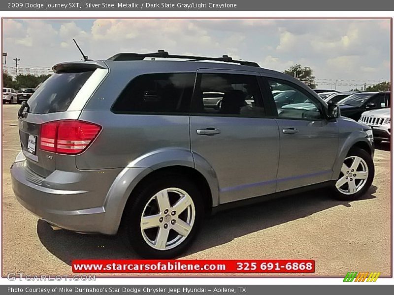 Silver Steel Metallic / Dark Slate Gray/Light Graystone 2009 Dodge Journey SXT