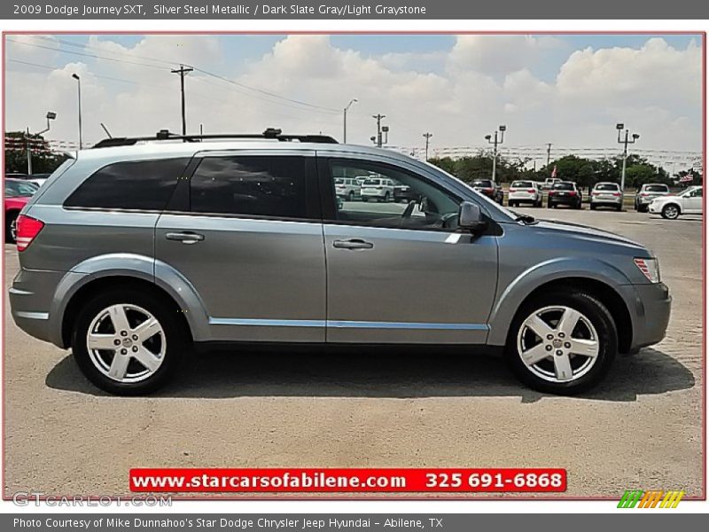 Silver Steel Metallic / Dark Slate Gray/Light Graystone 2009 Dodge Journey SXT