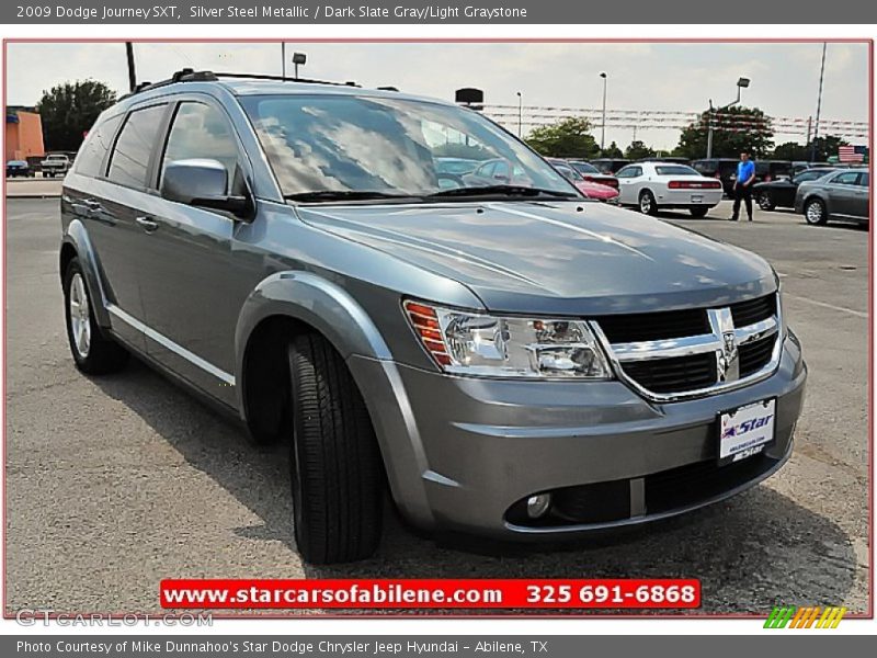 Silver Steel Metallic / Dark Slate Gray/Light Graystone 2009 Dodge Journey SXT