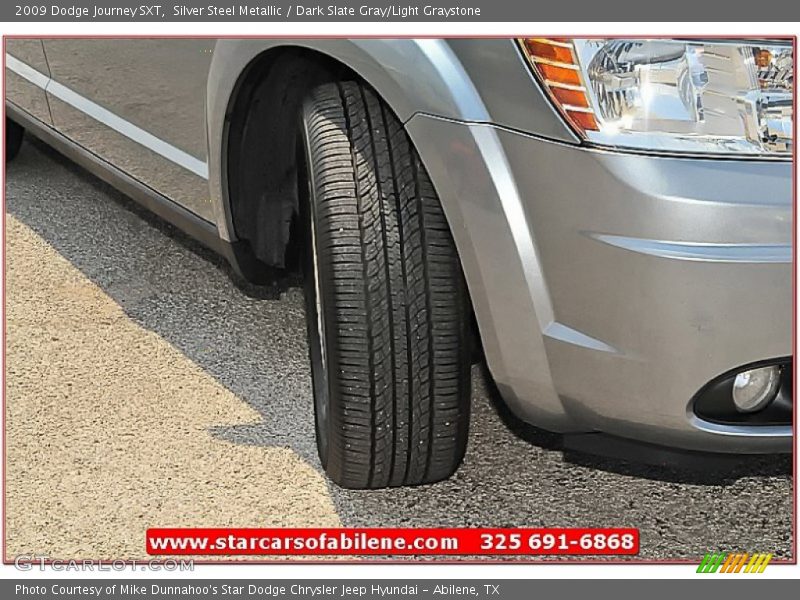 Silver Steel Metallic / Dark Slate Gray/Light Graystone 2009 Dodge Journey SXT