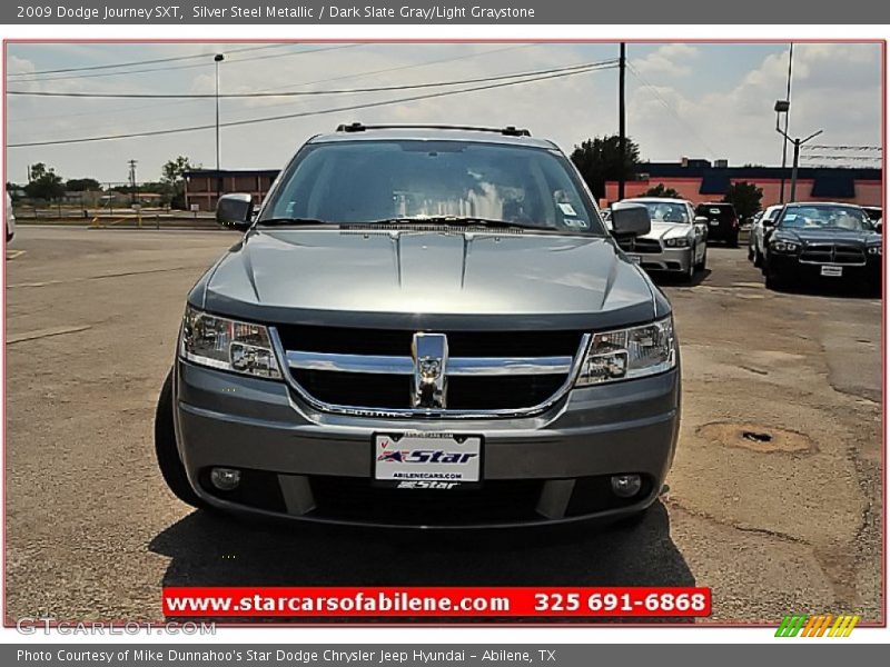 Silver Steel Metallic / Dark Slate Gray/Light Graystone 2009 Dodge Journey SXT