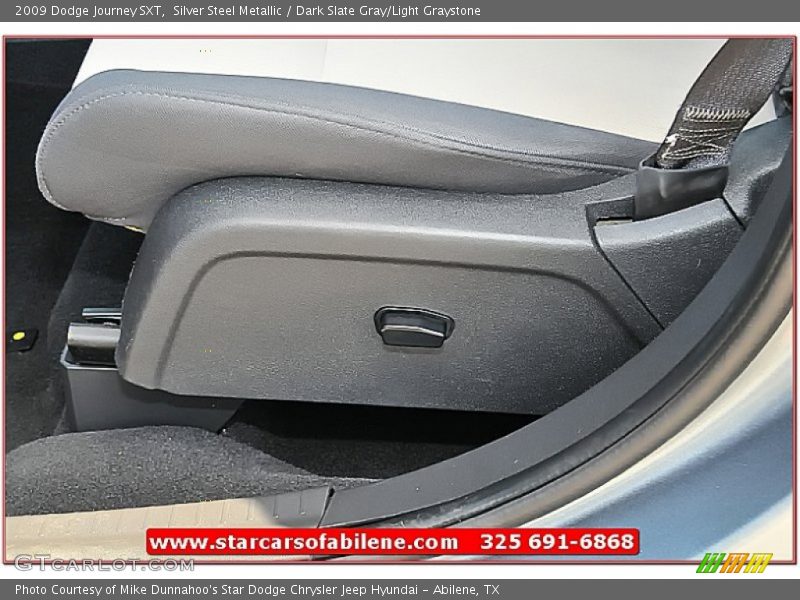 Silver Steel Metallic / Dark Slate Gray/Light Graystone 2009 Dodge Journey SXT