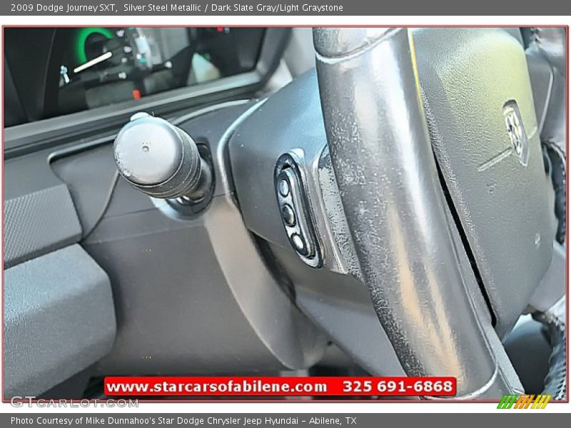Silver Steel Metallic / Dark Slate Gray/Light Graystone 2009 Dodge Journey SXT