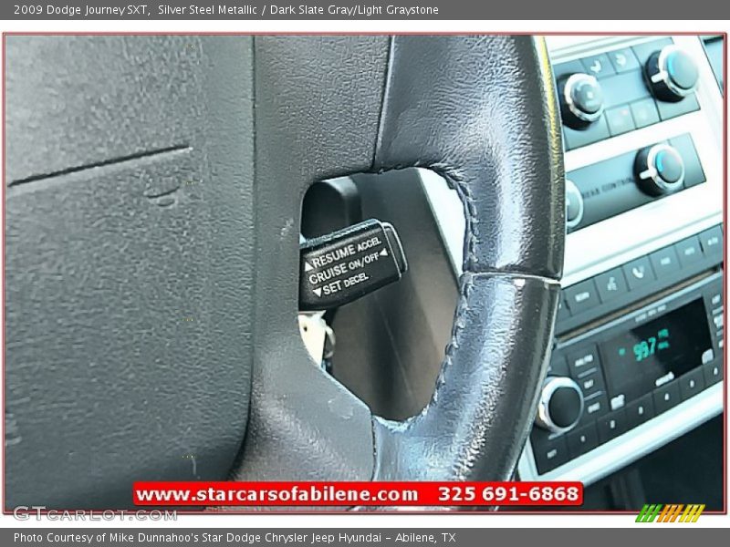 Silver Steel Metallic / Dark Slate Gray/Light Graystone 2009 Dodge Journey SXT