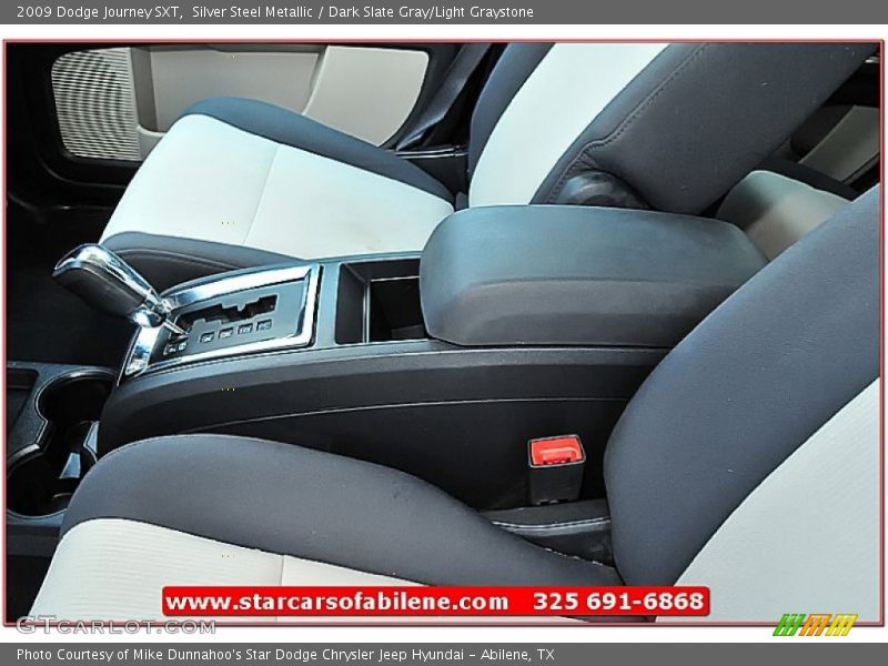 Silver Steel Metallic / Dark Slate Gray/Light Graystone 2009 Dodge Journey SXT