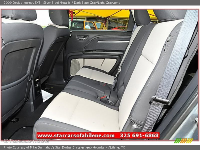 Silver Steel Metallic / Dark Slate Gray/Light Graystone 2009 Dodge Journey SXT