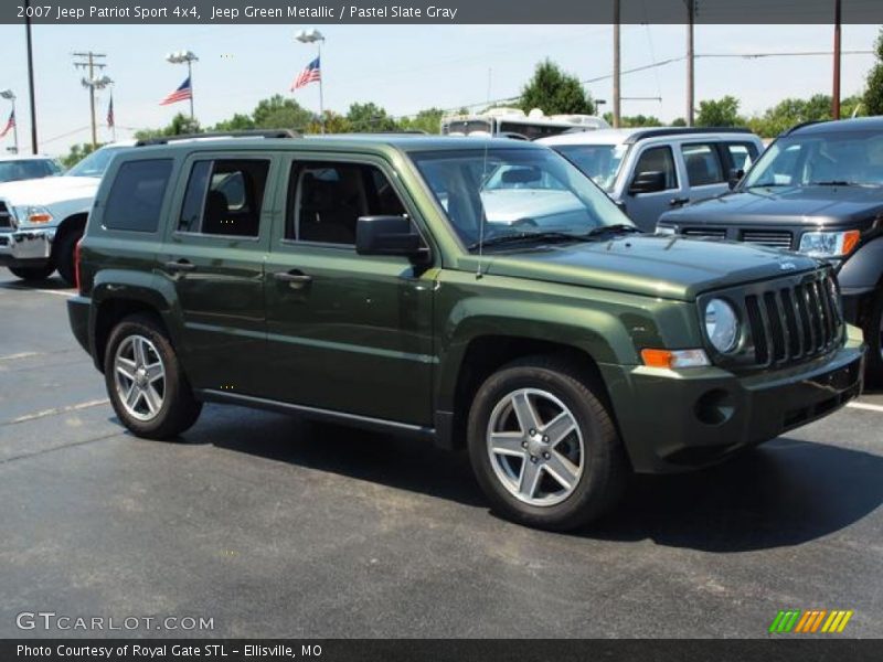 Jeep Green Metallic / Pastel Slate Gray 2007 Jeep Patriot Sport 4x4