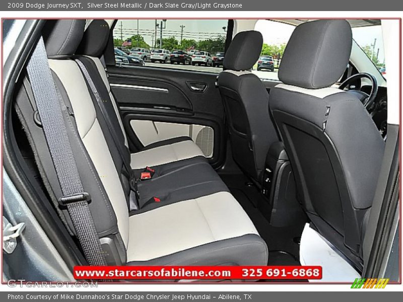Silver Steel Metallic / Dark Slate Gray/Light Graystone 2009 Dodge Journey SXT