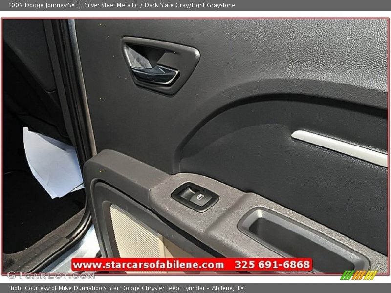 Silver Steel Metallic / Dark Slate Gray/Light Graystone 2009 Dodge Journey SXT