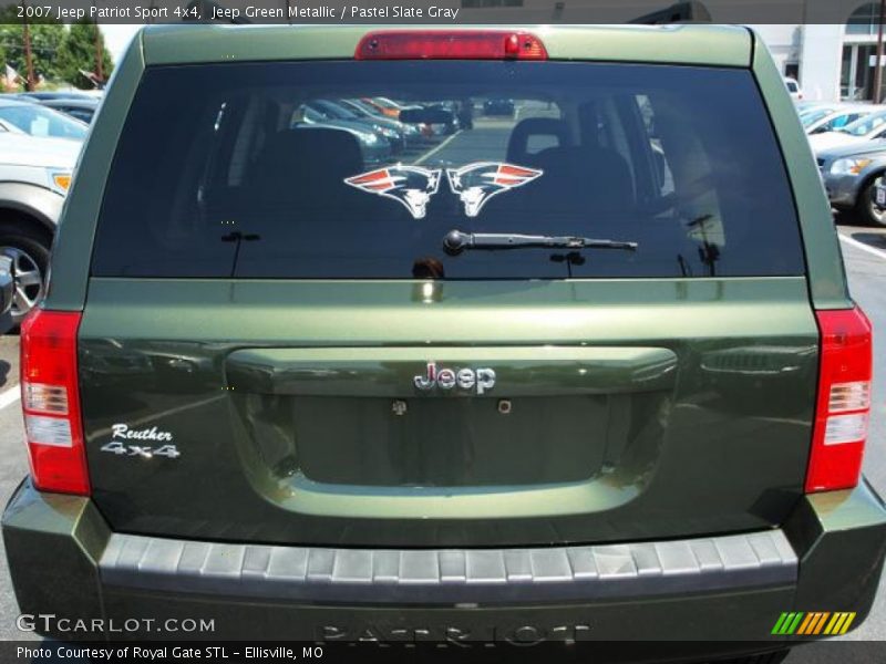 Jeep Green Metallic / Pastel Slate Gray 2007 Jeep Patriot Sport 4x4