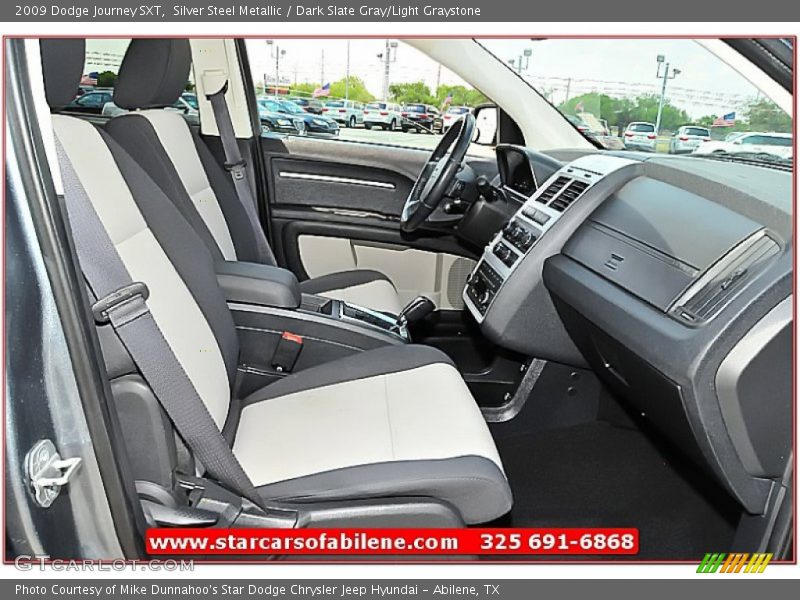 Silver Steel Metallic / Dark Slate Gray/Light Graystone 2009 Dodge Journey SXT