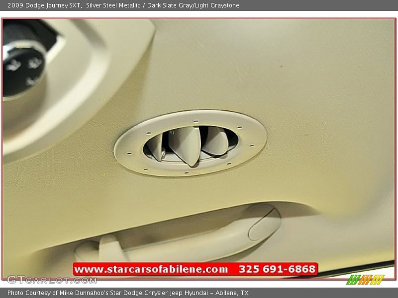 Silver Steel Metallic / Dark Slate Gray/Light Graystone 2009 Dodge Journey SXT