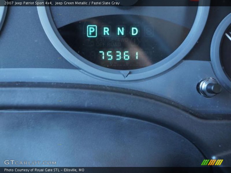 Jeep Green Metallic / Pastel Slate Gray 2007 Jeep Patriot Sport 4x4