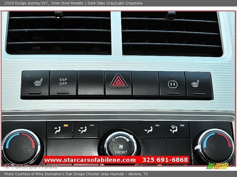 Silver Steel Metallic / Dark Slate Gray/Light Graystone 2009 Dodge Journey SXT