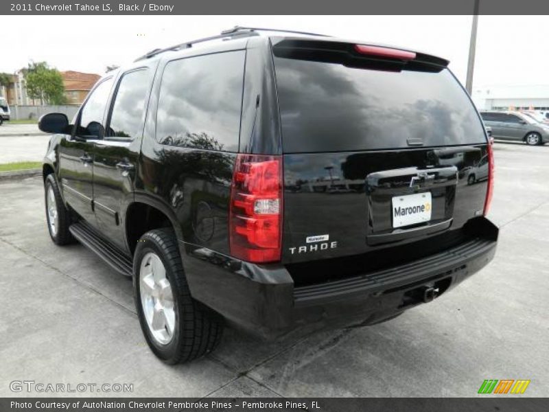 Black / Ebony 2011 Chevrolet Tahoe LS
