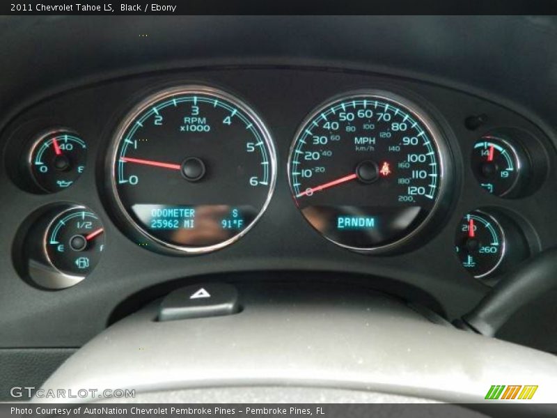 Black / Ebony 2011 Chevrolet Tahoe LS