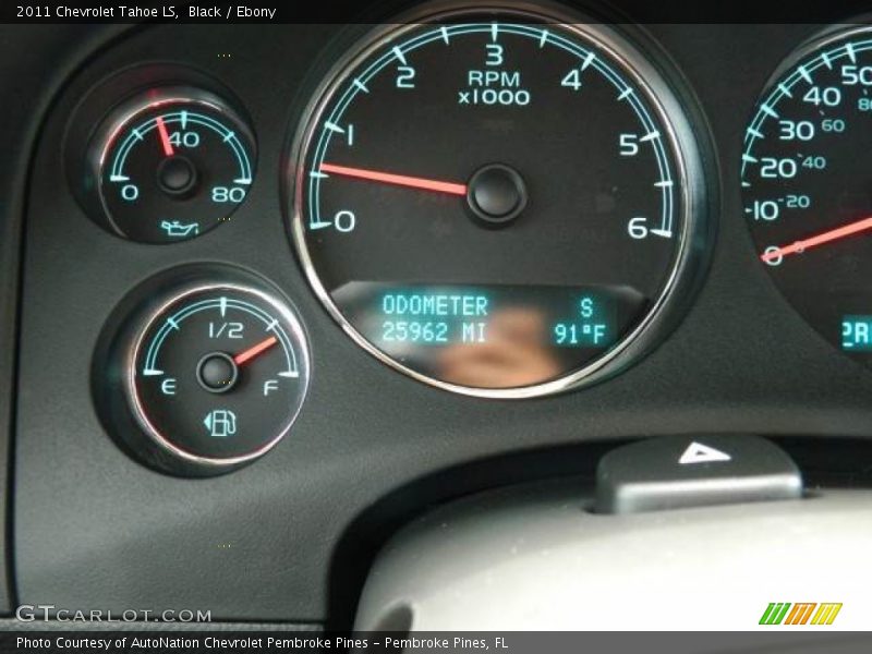 Black / Ebony 2011 Chevrolet Tahoe LS