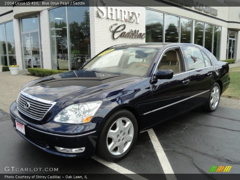 Blue Onyx Pearl / Saddle 2004 Lexus LS 430