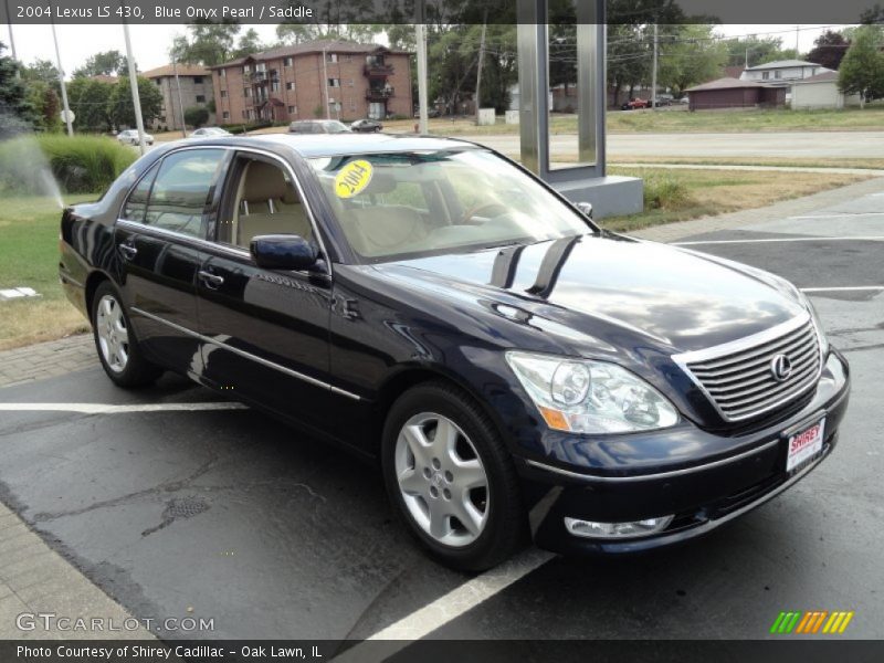 Blue Onyx Pearl / Saddle 2004 Lexus LS 430