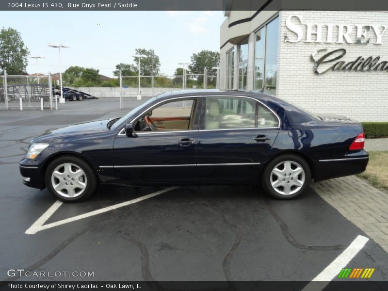 Blue Onyx Pearl / Saddle 2004 Lexus LS 430