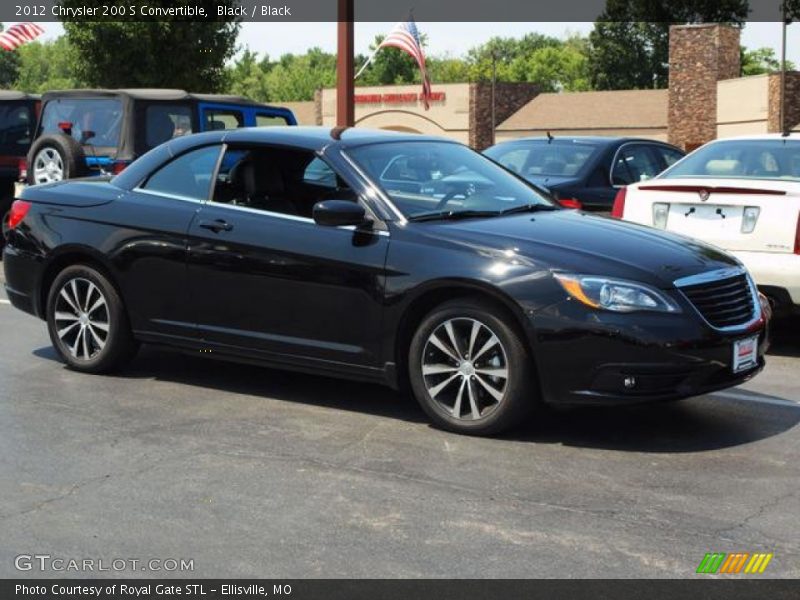  2012 200 S Convertible Black