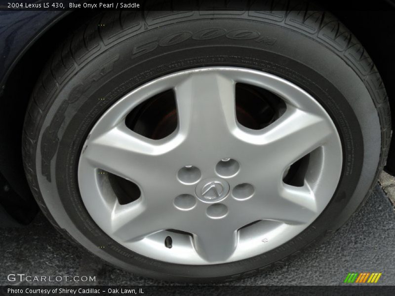 Blue Onyx Pearl / Saddle 2004 Lexus LS 430