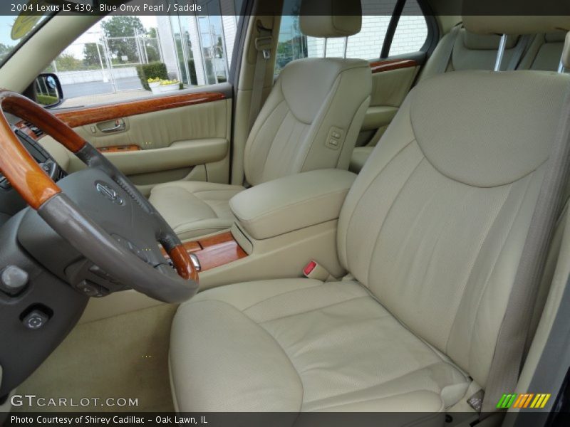 Blue Onyx Pearl / Saddle 2004 Lexus LS 430
