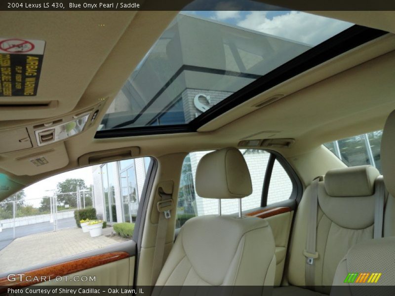 Blue Onyx Pearl / Saddle 2004 Lexus LS 430