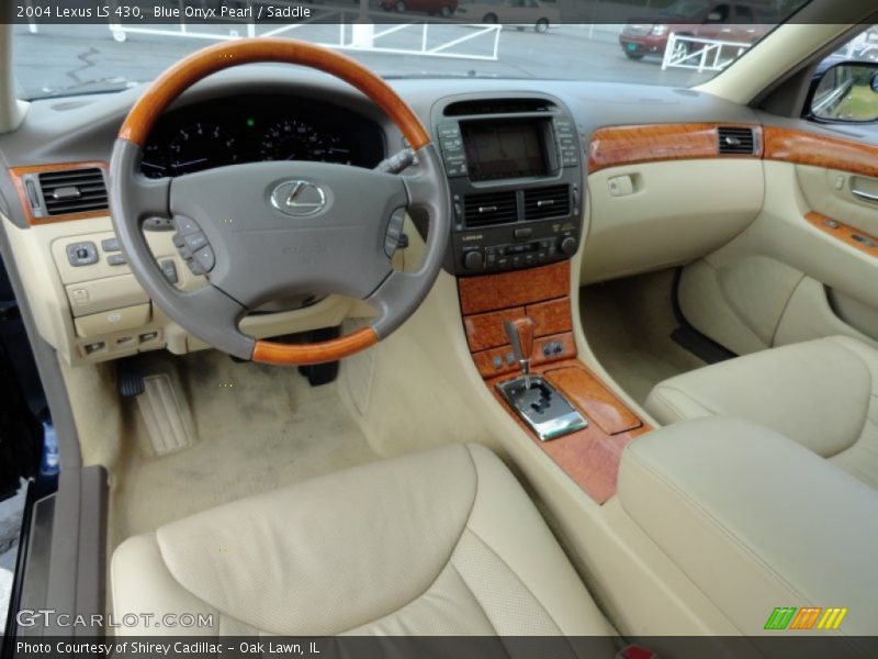 Blue Onyx Pearl / Saddle 2004 Lexus LS 430