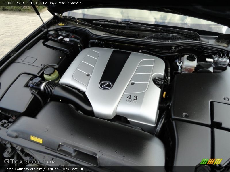 Blue Onyx Pearl / Saddle 2004 Lexus LS 430