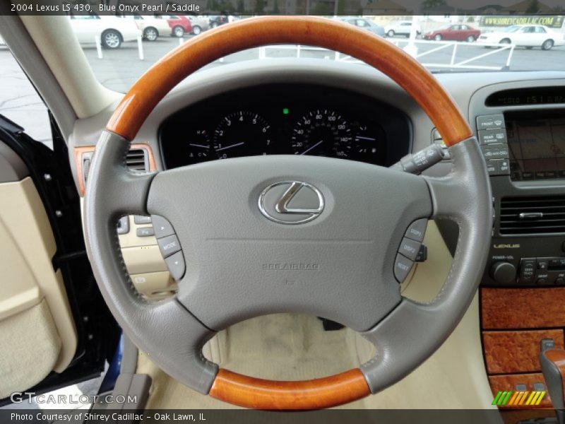 Blue Onyx Pearl / Saddle 2004 Lexus LS 430