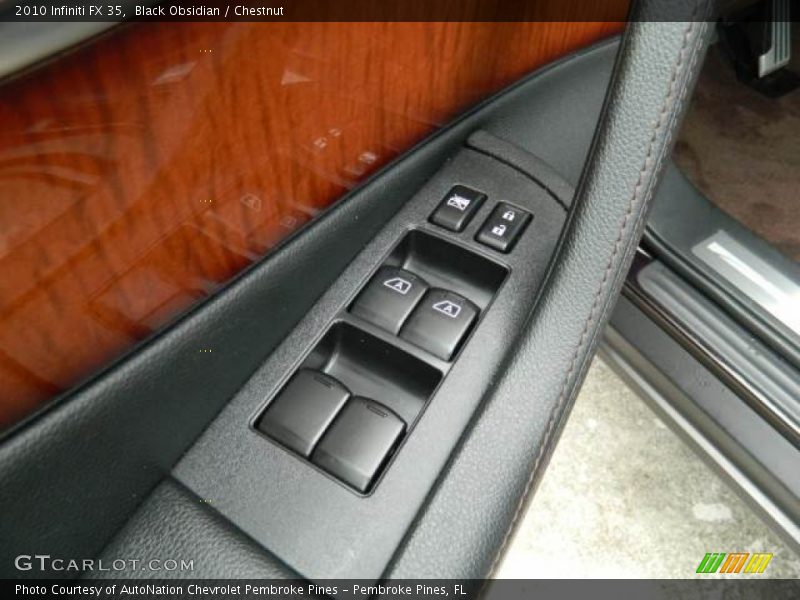 Black Obsidian / Chestnut 2010 Infiniti FX 35