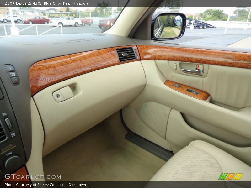 Blue Onyx Pearl / Saddle 2004 Lexus LS 430