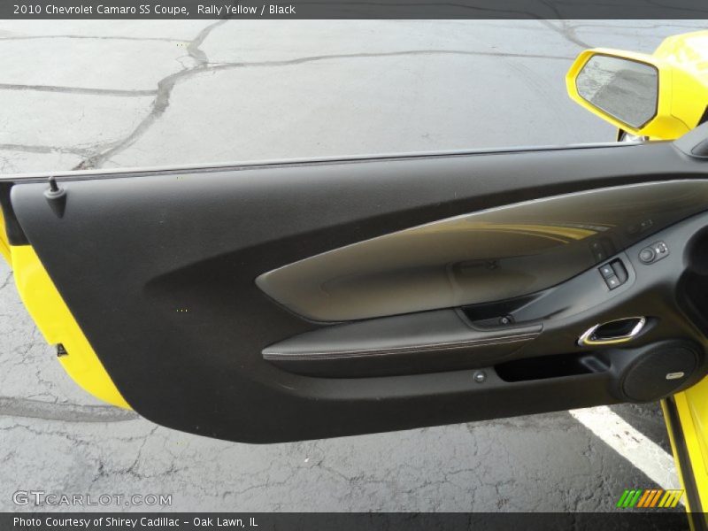 Rally Yellow / Black 2010 Chevrolet Camaro SS Coupe