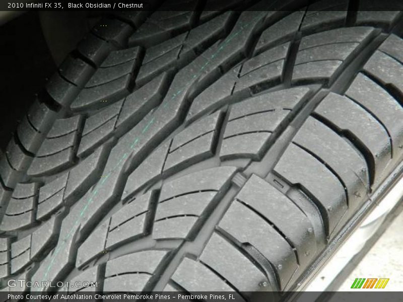 Black Obsidian / Chestnut 2010 Infiniti FX 35